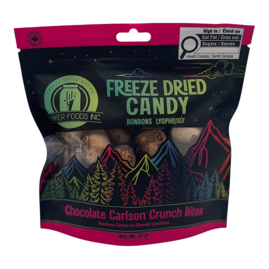 Chocolate Carlson Crunch Bites