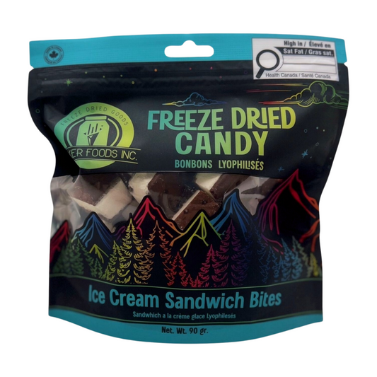 Cookies and Cream Ice Cream Sandwich Bites